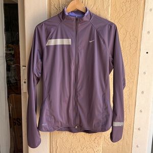 Nike Dri-Fit Running Jacket in Light Purple Size XL